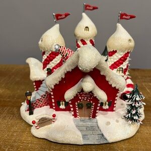 2002 Hawthorne Village Coca Cola -Bear Necessities -Polar Bear Village